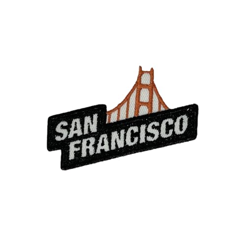 NH San Francisco Bridge Bügelbilder – Stickerei Applikation Patches für Dekoration von Generic