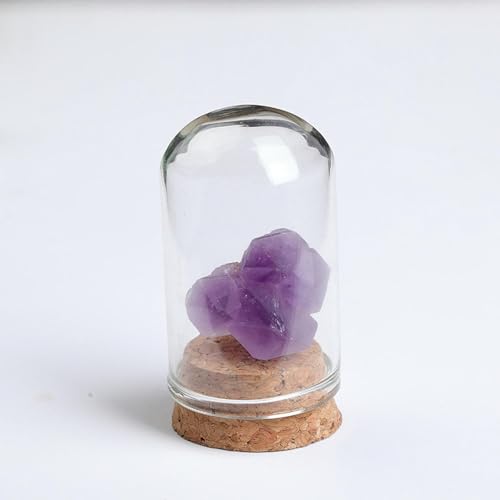 Nat¨¹rlicher Kristallfelsen, Rohstein, Mineralkristall-Ornamente, Geschenk f¨¹r Kinder, naturwissenschaftlicher Unterricht, Erzprobensammlung - Amethystbl¨¹te von Generic