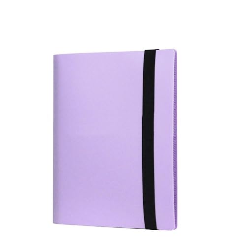 Neun-Raster-Album zur Aufbewahrung von Spielkarten und Fotos SCg108 (Purple, 25×3×31cm) von Generic