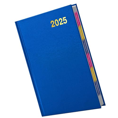 Notizbuch 2025 - Notizbuch 2025 mit Hardcover und wasserfestem Einband | Portabler A5 Tagesplaner für Schule, Arbeit, Büro von Generic