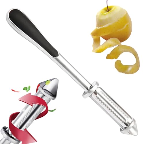 Obstschäler, Kartoffelschäler | Gemüseschäler aus Edelstahl mit Mahlfunktion | Küchenschäler Multifunktionsschäler für Küche Restaurant Obstschäler, Kartoffelschäler | Gemüseschäler aus Edelstahl mit Mahlfunktion | Küchenschäler Multifunktionsschäler für Küche Restaurant von Generic