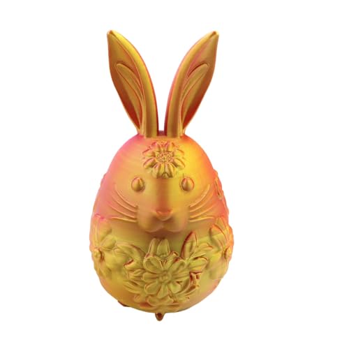 Ostereier gefüllt, Eier für die Ostereiersuche - Bunny Eggs Dekorative Ornamente | Leere Osterspielzeug, Tierzappwerksspielzeug, Osterkorb Stuffers, Osterhome Desk Decor für Kinder von Generic