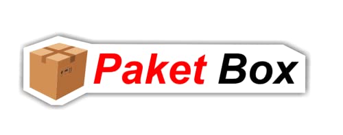 Paketbox Kennzeichnung Aufkleber für Ihre Paketbox Symbol Aufkleber (RP37) (15 cm x 4 cm) von generic