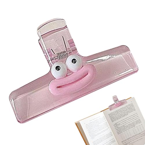 Papierclip, lustige Büroklammer - Dekorativer Ordnerclip | Acryl Wurst Mund Design Dateiclips multifunktionale transparent für Studenten Papierclip, lustige Büroklammer - Dekorativer Ordnerclip | Acryl Wurst Mund Design Dateiclips multifunktionale transparent für Studenten von Generic