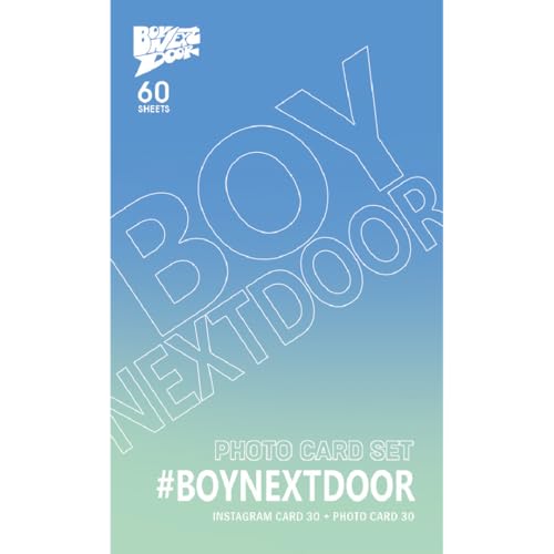 Photocard Set (60ea in box) Insta Card 30 + Photo Card 30 (BOYNEXTDOOR) von Generic