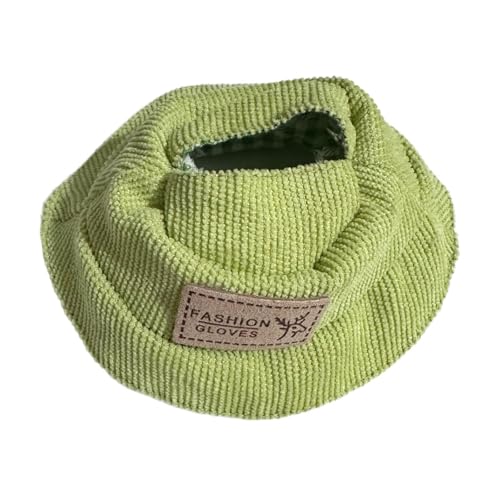 Plüsch Puppenhut, Anzieh, Modische Foto Requisiten für Kinderpuppen Kostümzubehör, Fischerhut für Mädchenpuppen für 17 cm Große Puppen, GrÜn von Generic