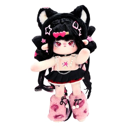 Plüschpuppe – Skelett gefüllte Anime-Puppe mit Kleidung, entzückende Anime-Puppe, weiche Puppe, 30 cm, für Kinder von Generic