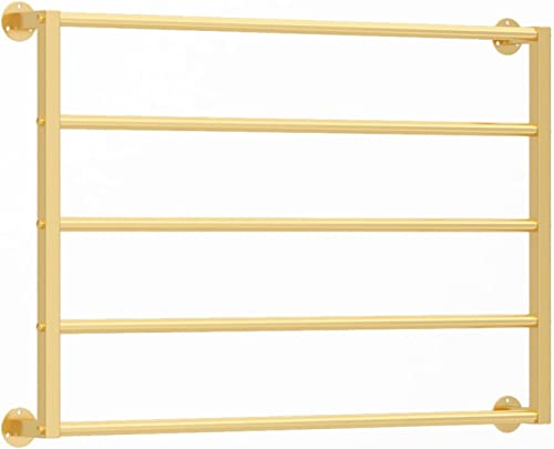 Ribbon Storage Organizer Rack – Moderne Metall-Wandhalterung für Schals, Schals, Gürtel, Handtücher und Geschenkpapiere – 5/9-lagiges Ausstellungsregal für Bastelräume und Einzelhandelsgeschäfte von Generic