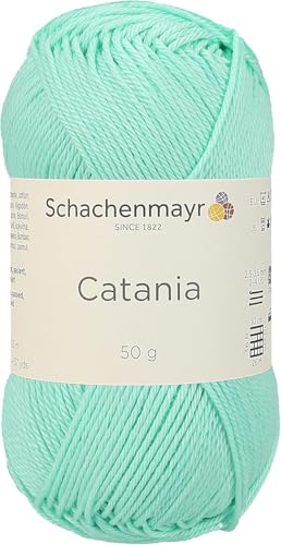 Schachenmayr (SMC) Catania Originals – 100% merzerisiertes Baumwollgarn, 50 g, 125 m (136 Yards) – Fine Sport #2 – weiches, strapazierfähiges Garn für Amigurumi, Stricken, Häkeln und Baby-Projekte von Generic