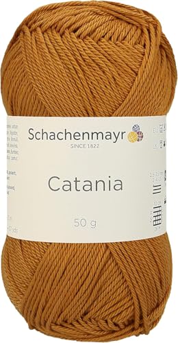 Schachenmayr (SMC) Catania Originals – 100% merzerisiertes Baumwollgarn, 50 g, 125 m (136 Yards) – Fine Sport #2 – weiches, strapazierfähiges Garn für Amigurumi, Stricken, Häkeln und Baby-Projekte von Generic