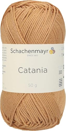 Schachenmayr (SMC) Catania Originals – 100% merzerisiertes Baumwollgarn, 50 g, 125 m (136 Yards) – Fine Sport #2 – weiches, strapazierfähiges Garn für Amigurumi, Stricken, Häkeln und Baby-Projekte von Generic