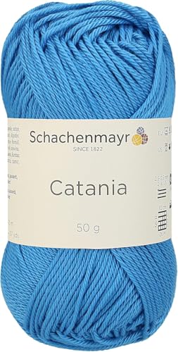 Schachenmayr (SMC) Catania Originals – 100% merzerisiertes Baumwollgarn, 50 g, 125 m (136 Yards) – Fine Sport #2 – weiches, strapazierfähiges Garn für Amigurumi, Stricken, Häkeln und Baby-Projekte von Generic