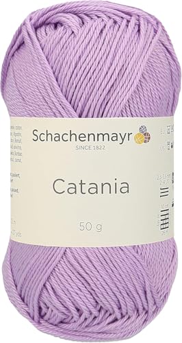 Schachenmayr (SMC) Catania Originals – 100% merzerisiertes Baumwollgarn, 50 g, 125 m (136 Yards) – Fine Sport #2 – weiches, strapazierfähiges Garn für Amigurumi, Stricken, Häkeln und Baby-Projekte von Generic