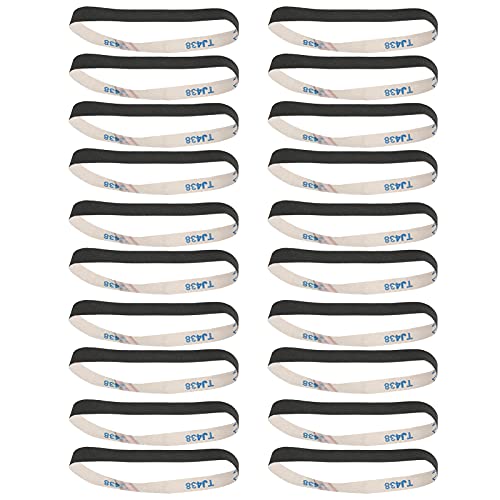 Schleifbänder, Mini-Bandschleifer, 20 Stück, Bandschleifer, Schleifband, Schleifpapierrollen für Holzbearbeitung, Metallpolieren, Messerschärfen (240#) von Generic