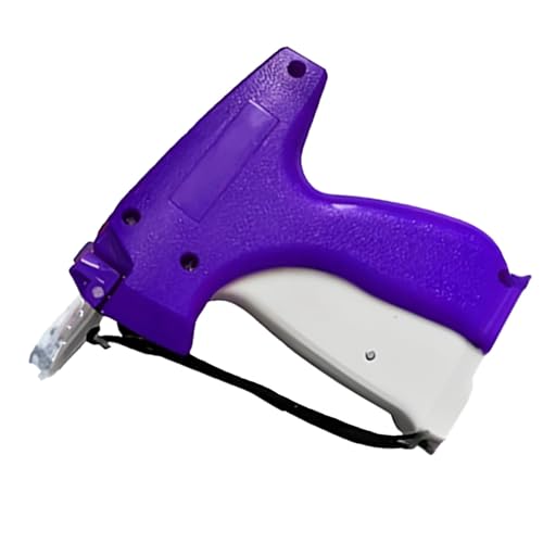 Schnellfixierer für Kleidungsstücke, Vielseitige Mini-Mikrostichpistole, Präzise und Bruchsicher, Hohe Härte, Zum Etikettieren (PURPLE) von Generic