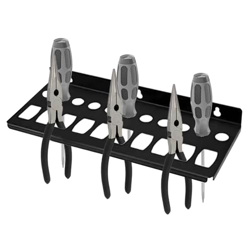 Schraubendreher-Halter Organizer | Wandmontierter Hammerhalter,Werkzeuge für Schraubenschlüssel, Spanner, Mutternantreiber, Schraubendreher, Meißel, Hebelwerkzeug für Werkstatt, Schreibtisch, Werkba Schraubendreher-Halter Organizer | Wandmontierter Hammerhalter,Werkzeuge für Schraubenschlüssel, Spanner, Mutternantreiber, Schraubendreher, Meißel, Hebelwerkzeug für Werkstatt, Schreibtisch, Werkba von Generic