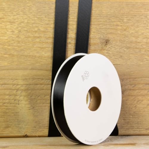 Schwarzes Satinband 10 mm / 25 mtr. von Generic