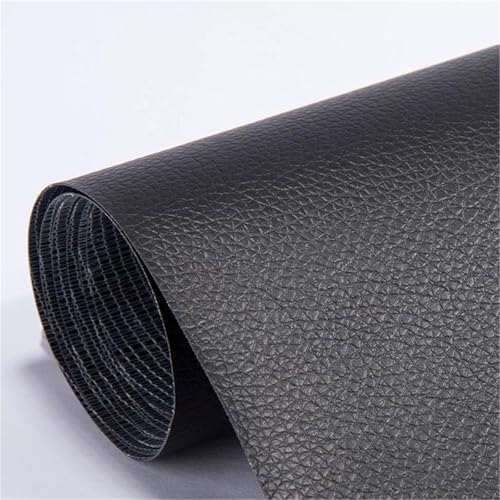 Selbstklebender PVC-Reparaturflicken mit Quermaserung for Leder – Wasserdichtes synthetisches Vinylband for Sofa, Autositz, Couch, Möbel und Tasche – Zuschneidbares DIY-Reparaturset(Black,15.7*118.1in Selbstklebender PVC-Reparaturflicken mit Quermaserung for Leder – Wasserdichtes synthetisches Vinylband for Sofa, Autositz, Couch, Möbel und Tasche – Zuschneidbares DIY-Reparaturset(Black,15.7*118.1in von Generic
