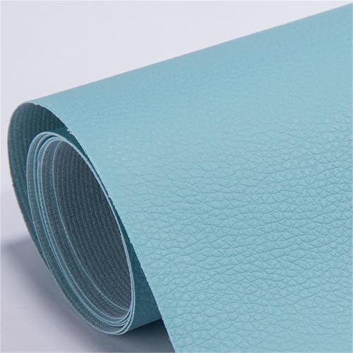 Selbstklebender PVC-Reparaturflicken mit Quermaserung for Leder – Wasserdichtes synthetisches Vinylband for Sofa, Autositz, Couch, Möbel und Tasche – Zuschneidbares DIY-Reparaturset(Sky blue,15.7*118. Selbstklebender PVC-Reparaturflicken mit Quermaserung for Leder – Wasserdichtes synthetisches Vinylband for Sofa, Autositz, Couch, Möbel und Tasche – Zuschneidbares DIY-Reparaturset(Sky blue,15.7*118. von Generic