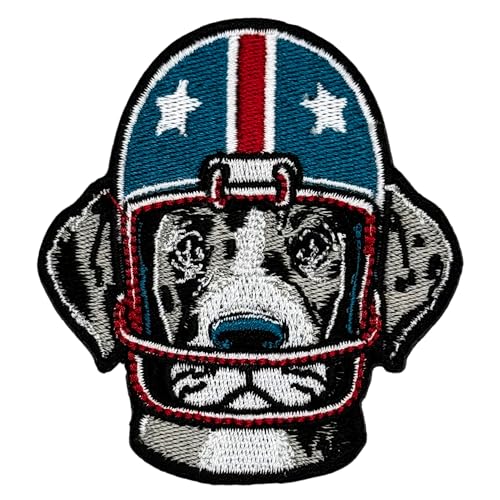 Siam Accs Rugby-Fans Deutsch Kurzhaar Zeiger Hund mit Helm Patch Stickerei American Football Fan zum Aufbügeln Aufnähen für Kleidung Rucksäcke Jeans Motorrad Custom Jacken Hüte Taktische Taschen Siam Accs Rugby-Fans Deutsch Kurzhaar Zeiger Hund mit Helm Patch Stickerei American Football Fan zum Aufbügeln Aufnähen für Kleidung Rucksäcke Jeans Motorrad Custom Jacken Hüte Taktische Taschen von Generic