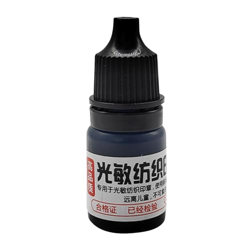Siebdruckfarbe, Siebdruckfarbe, Siebdrucktinte auf Stoff 5 ml | Lichtempfindliche wasserfeste Tinte für Siebdruck, T-Shirt, Siebdruck, Baumwolle, Siebdruckfarbe, Siebdruckfarbe, Siebdrucktinte auf Stoff 5 ml | Lichtempfindliche wasserfeste Tinte für Siebdruck, T-Shirt, Siebdruck, Baumwolle, von Generic