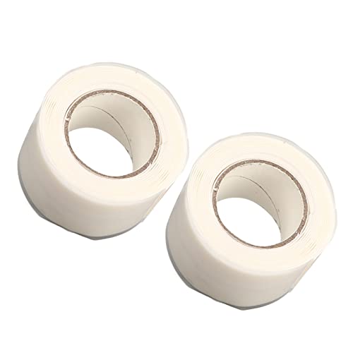 Silikon-Griffband, Doppelseitiges, Selbstverschmelzendes, Flexibles Klebeband aus Silikon für Kajaks (WHITE) von Generic