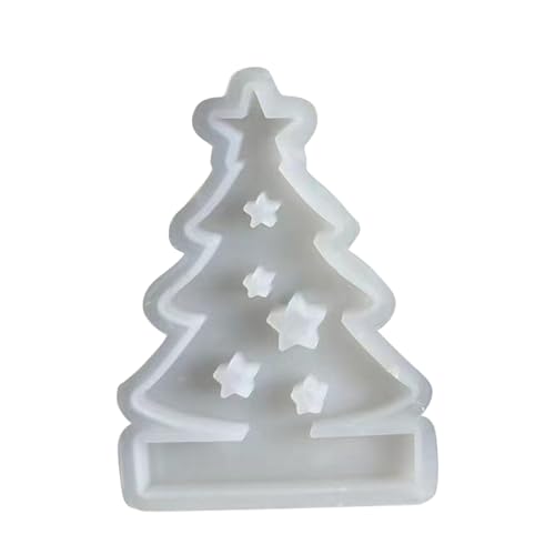 Silikonform Weihnachten Silikon Formen Weihnachts Gießformen Seifenformen Sterne Schneeflocke Giessformen Christmas Silikonformen Kerzenform Mold Kerzenhalter Gipsformen Gießform Zum Gießen (A) von Generic