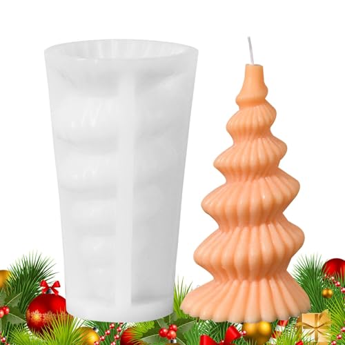 Silikonform für Weihnachtsbaum für Seife, Silikonformen für Weihnachtsbaum für Harz - Schokoladenform, Epoxidharz Wachsform für Seife, Weihnachtsbaum, für Rea von Generic