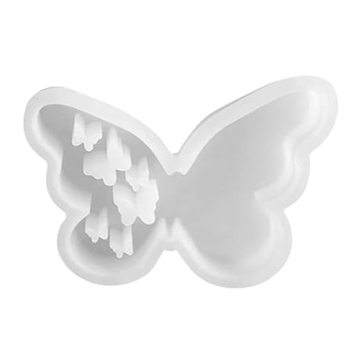 Silikonformen Gießformen Schmetterling, Silikonform Schmetterling, Silikonform Ostern Schmetterling Kerzenhalter, Silikonformen Gießformen Ostern, für DIY Kerzenhalter Osterndeko Handwerk (A) von Generic