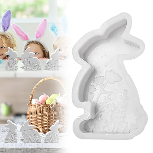 Silikonformen Schmuck Aufbewahrung Silikonformen Osterhase Silikonform Osterhase Silikonformen Gießformen Kerzenhalter Silikonformen zum Gießen Silikonformen zum Gießen Osterformen (B) von Generic