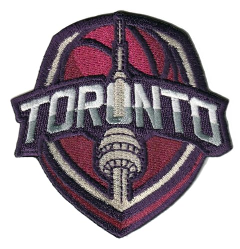 Smc Store Aufnäher mit Toronto City Logo, bestickt, Basketball-Fan, Lieblings-Team, zum Aufbügeln oder Aufnähen von Generic