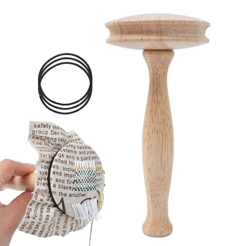 Socken-Overlock-Set – schnelles Weben aus Holz – Socken, Hüte, Hosen, Pullover, DIY-Nähhandwerk, niedlicher Pilz aus Holz, Darner Overlock-Werkzeug für Overlock-Pilz Socken-Overlock-Set – schnelles Weben aus Holz – Socken, Hüte, Hosen, Pullover, DIY-Nähhandwerk, niedlicher Pilz aus Holz, Darner Overlock-Werkzeug für Overlock-Pilz von Generic