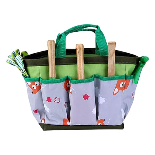 Spielzeug-Gartenset für Kleinkinder, Outdoor-Gartenset für Kinder,7-teiliges Set mit pädagogischen Pflanzwerkzeugen - Gartengeschenke für Kinder, inklusive Sprühflasche, Handschuhe, Schaufel, Rechen, von Generic