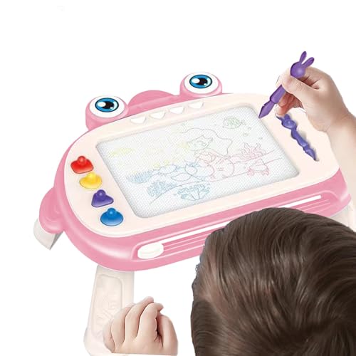 Spielzeug für Kleinkinder Doodle Board, Zeichenbrett für Kleinkinder - Magnetische Graffiti Schreibtafel mit 4 Farben | Vorschule Kalligraphie Block für 1-3 Jahre Mädchen von Generic