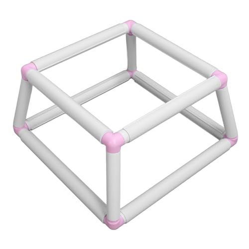 Stick-Nährahmen, Wiederverwendbarer Doppelschichtiger Tragbarer Stickrahmen für zu Hause, Rechteckig Zum Quilten (#2) von Generic