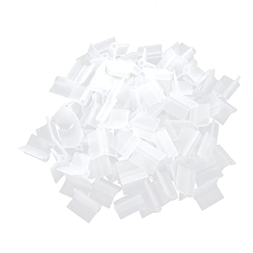 Streuwagen Dünger Wolf Wächst Grafting PCs Plastikclips Sämling Clips Gartengeräte min100 Patio für & Garden Rasendünger Wolf Start (White, One Size) von Generic