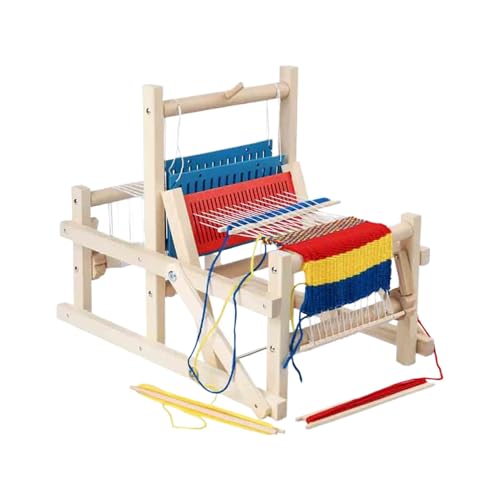 Strickmaschine aus Holz für verschiedene Bastelarbeiten, intellektuelles Spielzeug für Kinder, Lernkunst, Spielzeug für Kinder, Strickspielzeug, tragbare Strickmaschine von Generic