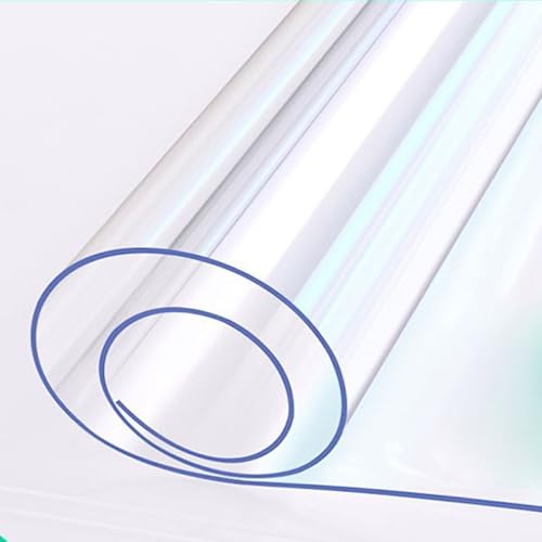 Tabelle Abdeckung Beschützer klar, wasserdichte transparente Tischabdeckung, 1,5 mm Dicke Tischdecke transparent, für Esstisch Office Desk Couchtisch von Generic