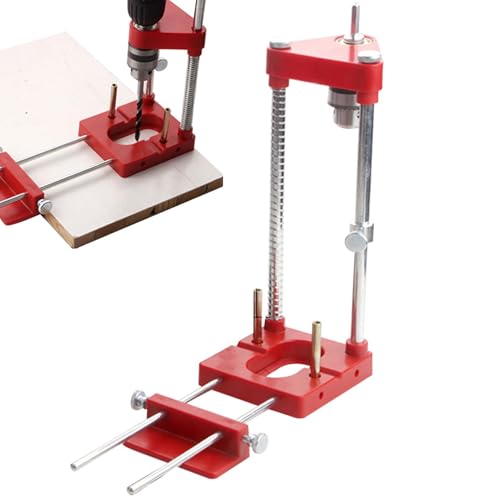 Taschenloch-Vorrichtungs-Set, verstellbarer Lochbohrer, Zimmerei-Locator | Einsteigerfreundliches Möbelmontage-Hardware-Schablonenwerkzeug für Garderobe, Tür von Generic