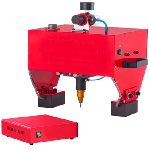 Tragbare Pneumatische Nadelpräger Markiermaschine Markiermaschine Pneumatische Markiermaschine zum Gravieren von VIN-Codes auf großen Metallteilen wie Autochassis - Hochleistungsfähiger pneu von Generic