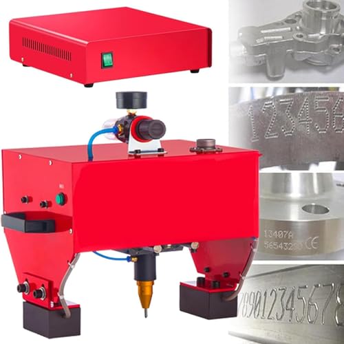 Tragbare Pneumatische Nadelpräger Markiermaschine Pneumatische Graviermaschine, Punktpräger, tragbare pneumatische Punktpräger, pneumatische Punktpräger, für Fahrgestellnummern, Buchstaben u von Generic