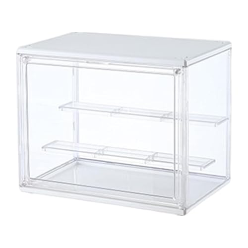 Transparente Vitrine für Minifiguren – Puppenständer – staubdichte Vitrine, Organizer für Actionfiguren, Sammlerstücke von Generic