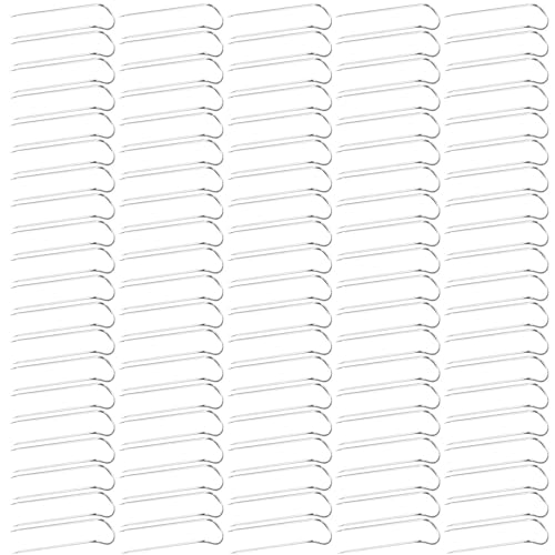 U-förmige Stecknadeln zum Quilten, Nähnadeln in U-Form, 100 Stück Nähnadeln in U-Form, doppelte Verriegelung, Schmuck-Anstecknadeln, Häkelprojekte von Generic