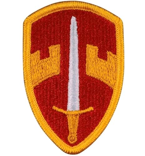 US Vietnam Patch (7,6 cm) Bestickt Aufbügler oder Aufnäher, American Assistance Command Uniform Abzeichen Wappen Combat Repro DIY Kostüm Jacke Rucksack Geschenk Patches von Generic