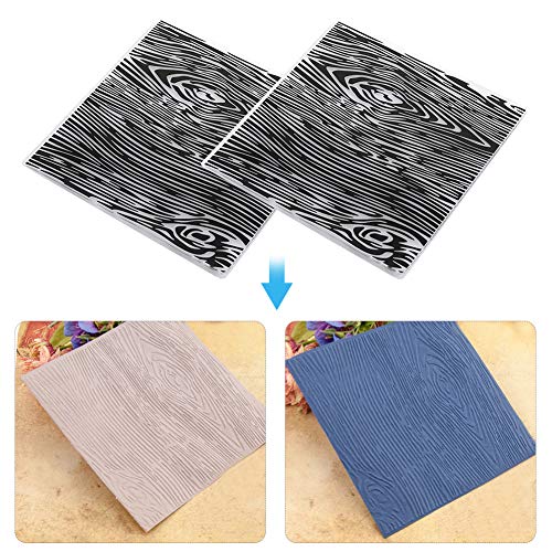 Vielseitige 2PCS -Prägeordner für Kreative Scrapbooking -Projekte | Stabile Plastikschablonen für Fotoalbumendekoration | Geeignet für Kartenherstellung und DIY -Handwerk (EM229) von Generic