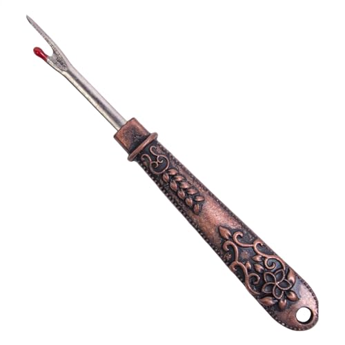 Vintage-Nahttrenner – antiker Ripper-Fadenentferner | Retro-Nähnahtschneider | Mehrzweck-Fadentrenner aus Metall für Handarbeiten und Muster | Aufreißwerkzeug zum Entfernen von Fäden/Auftrennen von St Vintage-Nahttrenner – antiker Ripper-Fadenentferner | Retro-Nähnahtschneider | Mehrzweck-Fadentrenner aus Metall für Handarbeiten und Muster | Aufreißwerkzeug zum Entfernen von Fäden/Auftrennen von St von Generic