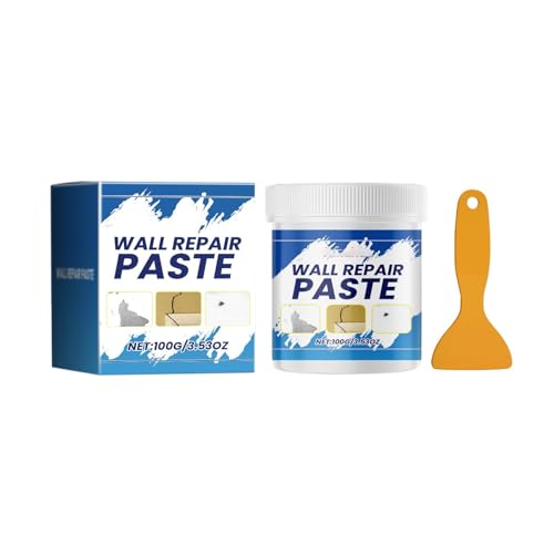 Wall Repair Paste, Wandpaste, einfach anzuwendender Flicken für Risse und Löcher, glatte Oberfläche, für Heimwerkerarbeiten (Blue) von Generic