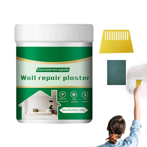 Wand-Reparatur-Patch-Set, Wand-Reparaturpaste - Langlebige, schnell trocknende Trockenbau-Reparaturpaste - Benutzerfreundliches Wandreparaturwerkzeug, Wandreparaturset für Schlafzimmer, Wohnzimmer von Generic