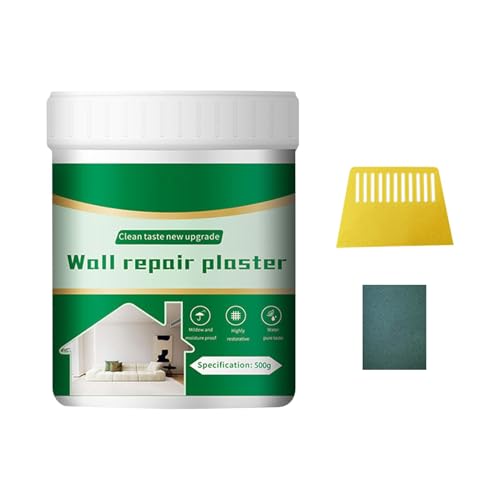 Wandreparaturpaste, Trockenbau-Reparaturset | Langlebige, schnell trocknende Trockenbau-Reparaturpaste,Professionelle Wandreparaturpaste, Wandreparaturset mit Schaber für den Haushalt von Generic