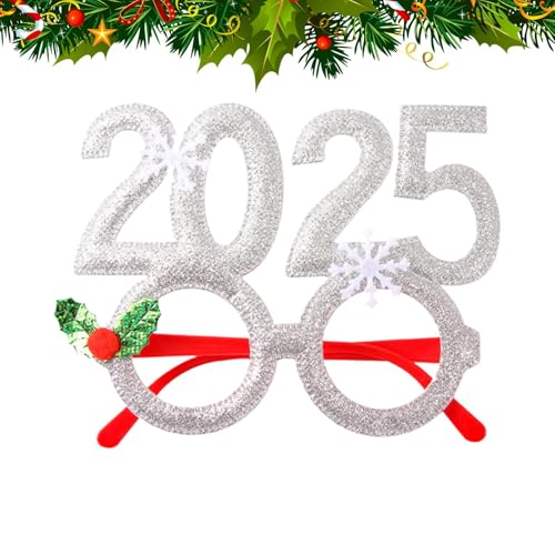 Weihnachts-Partybecher, Weihnachtsdekorationsbecher 2025 | 2025 | Brillenrahmendekoration | Schönes und bezauberndes Kostümzubehör für Fotoshootings, Weihnachtsdekorationen, fi von Generic